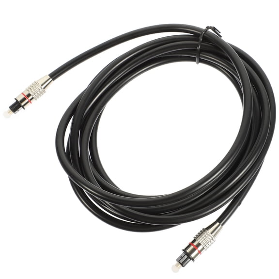 Nicehomfit Audio Cable for TV with Fiber Optic Design and Protective Cover Against Oxidation