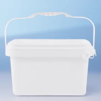 Nicehomfit Big Paint Empty Bucket White PP Pigment Storage 1Pcs
