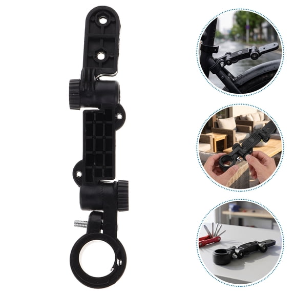 Nicehomfit Bike Fender Retainer Clip Black Plastic Mudguard Fixing Clip for City and Mountain Bikes