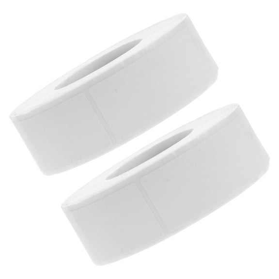Nicehomfit Blank White Food Label Stickers Removable Freezer Labels Easy Peel Off Canning Jar Labels for Containers