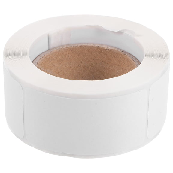 Nicehomfit Blank White Sticky Name Labels Paper Material for Organizing Seasonings Office and Storage