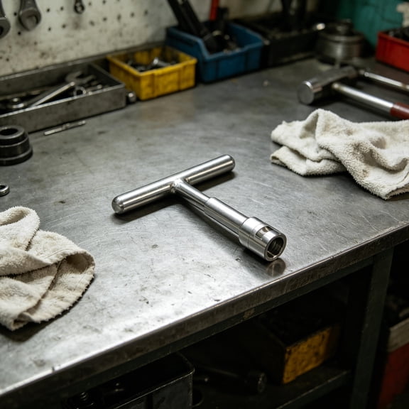 Nicehomfit Car Auto Dent Puller Plated Silver T Shaped Tool for Easy Damage Less Sheet Metal Dent Restoration