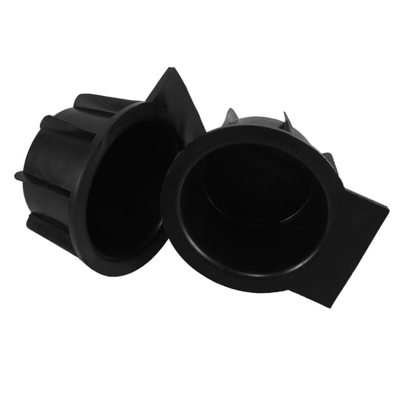 Nicehomfit Car Cup Holder Insert Replacement Black Rubber Liner for Center Console with Spill Prevention