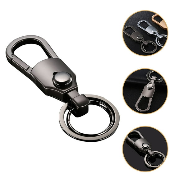 Nicehomfit Car Keyring Classic Zinc Alloy Key Rings Quick Release for Everyday Use 1Pack