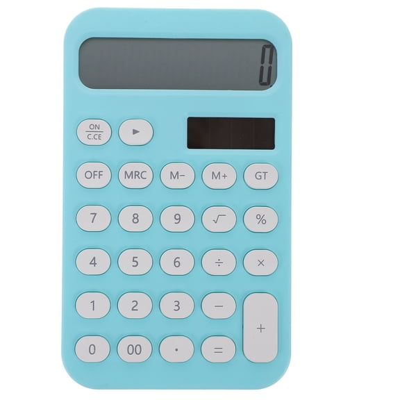 Nicehomfit Desktop Calculator Blue Electronic Components Cute Design 1Pcs