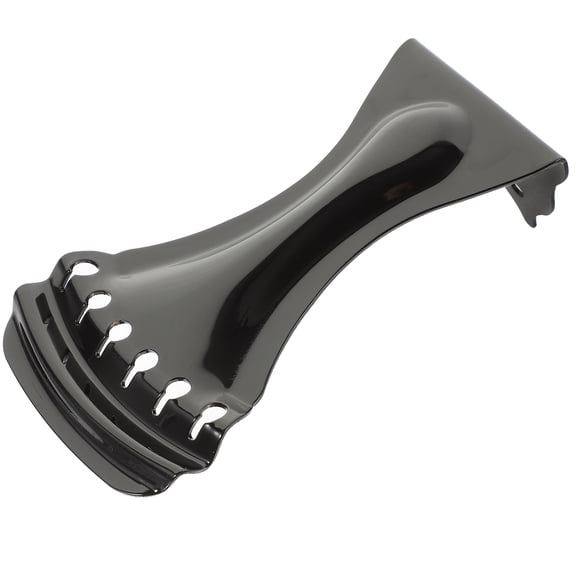 Nicehomfit Dobro Replacement Parts Black Tailpiece For Guitar 1Pcs