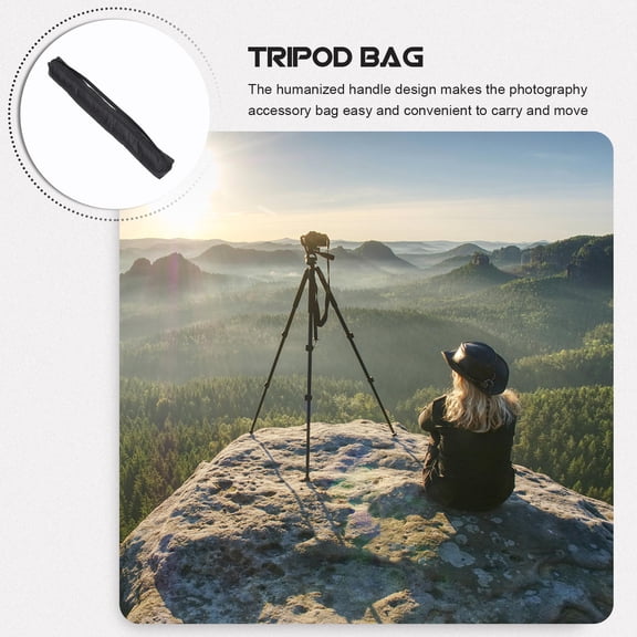 Nicehomfit Durable Oxford Cloth Tripod Carrying Case for Monopods Light Stands and Photography Tools