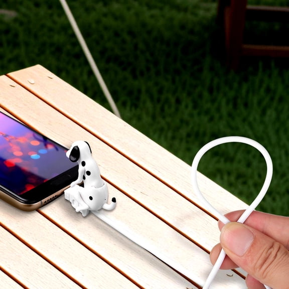 Nicehomfit Durable USB Charging Cable White Type-C Data Line with Metal and Plastic for Phone Use