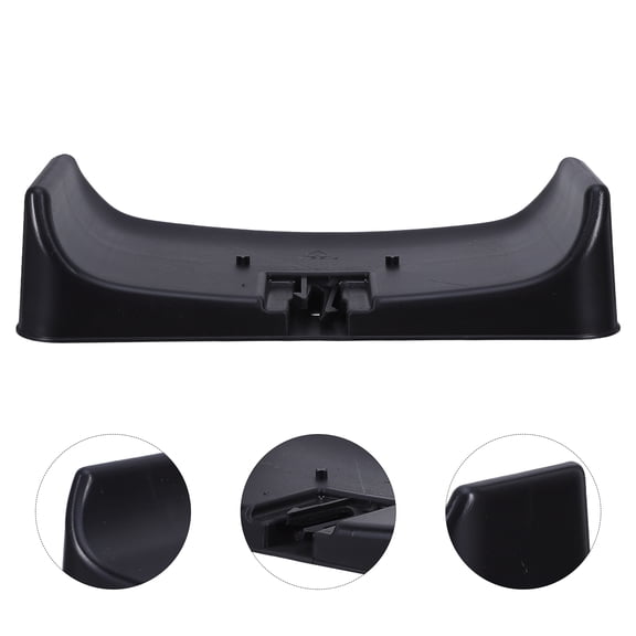 Nicehomfit Freezer Evaporation Tray Replacement Black Plastic Drip Pan for Compressor and Refrigerator