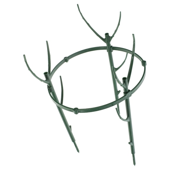 Nicehomfit Garden Bonsai Trellis Twig Shape Flower Support Sticks Green 1Pcs