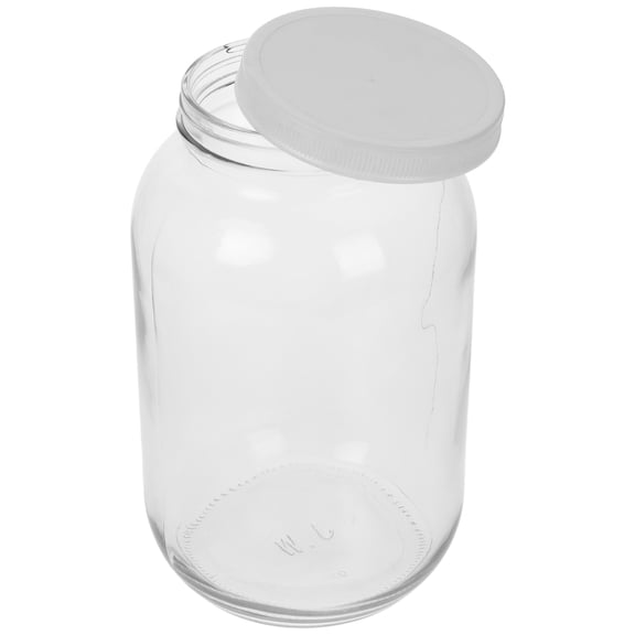 Nicehomfit Glass Gallon Jug Fermenting Bucket Airtight Storage Jar for Experienced Brewers 1Pack