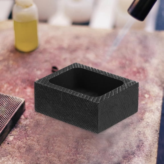 Nicehomfit Graphite Mold for Smelting Metal Casting Suitable for Platinum Plated Gold Plated Silver Alloys