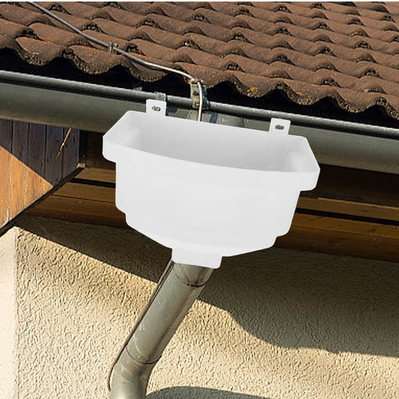 Nicehomfit Gutter Downspout Extension Accessory Rain Diverter PVC 1Pack