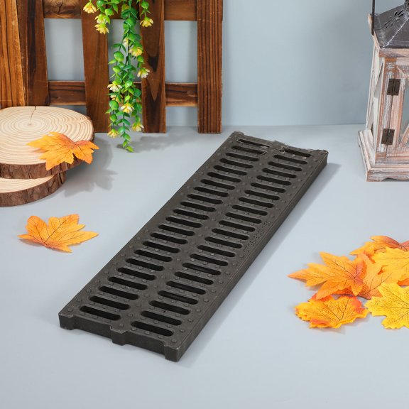 Nicehomfit Gutter Guards For Leaves Drain Strainers Grate Plastic Ensure Water Flow For Outdoor Drainage 1Pcs