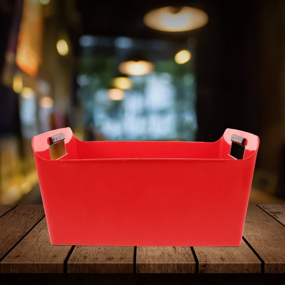 Nicehomfit Portable Red Beer Bucket for Bar and Ktv with Stable Structure