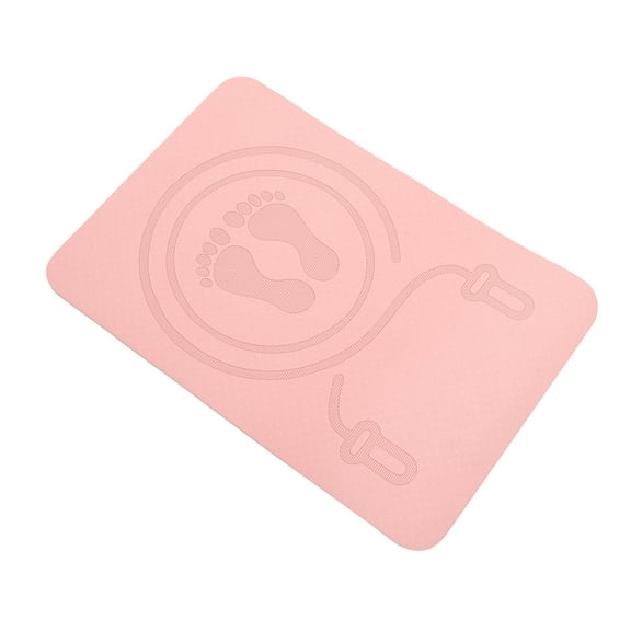 Nicehomfit High Jump Mat Skipping Mat TPE Pink Cushioning 1Pack