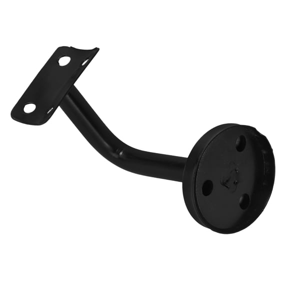 Nicehomfit Ladder Holder Modern Handrail Bracket Black Stainless Steel Support 1Pcs