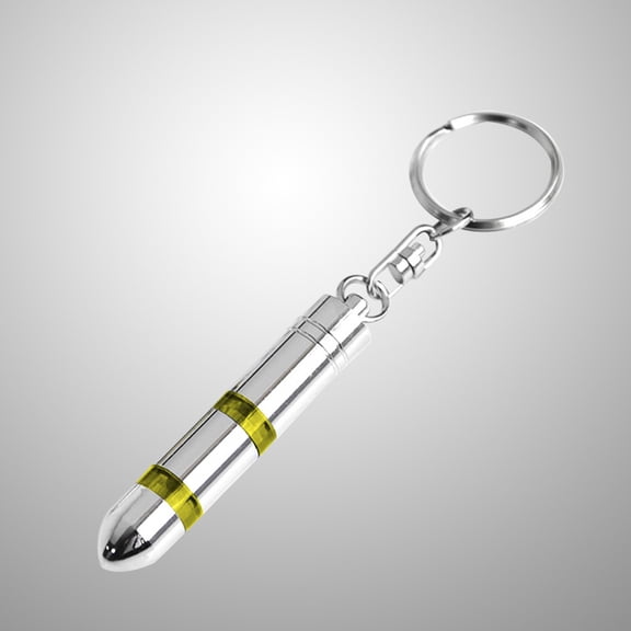 Nicehomfit Lightweight Magnetic Steel Yellow Anti Static Keychain Fast Static Discharge Tool