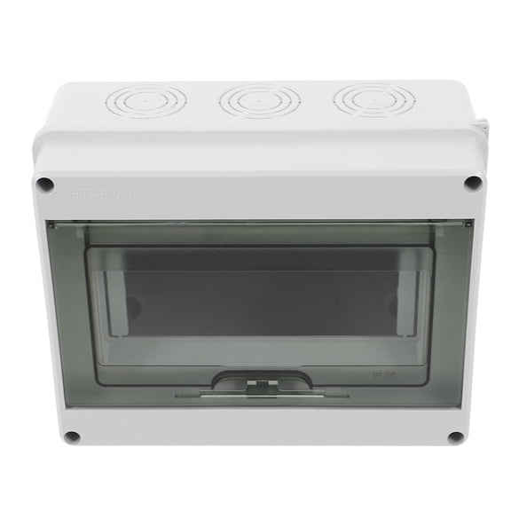 Nicehomfit Lightweight White Circuit Breaker for Household Use with Leakage Protection and Durable Material