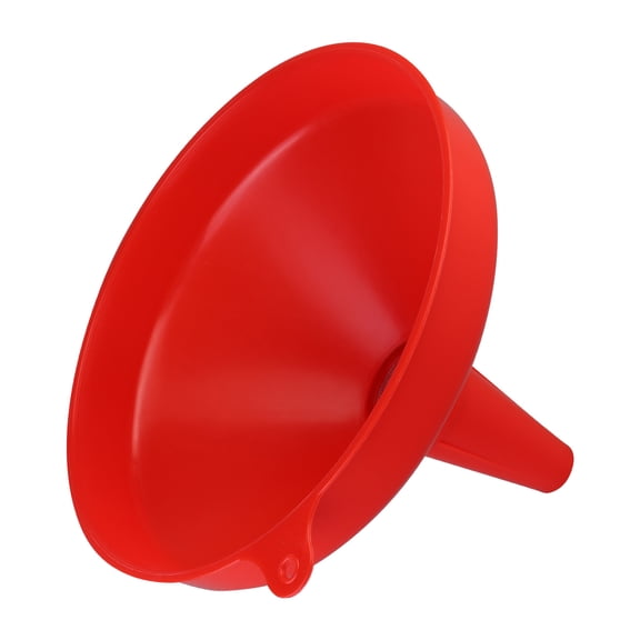 Nicehomfit Liquid Transferring Funnel in Red Plastic for Daily Use Easy and Practical Funnel for Fluids