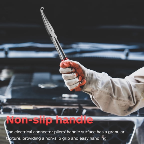 Nicehomfit Long Reach Electrical Disconnect Tool Multi Color Steel with Extended Arms and Non Slip Grip