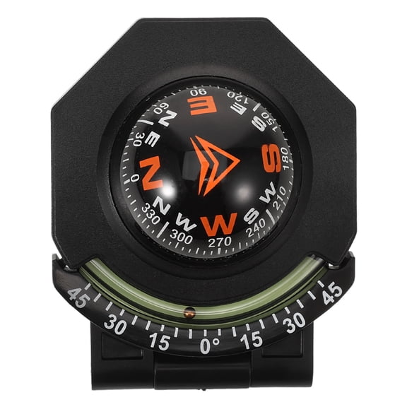 Nicehomfit Marine Compass for Boats with Dash Mount Black Compact Design for Accurate Direction