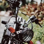Nicehomfit Motorcycle Handlebar Crossbar Reinforced Metal Balance Bar Comfortable Adjustable Fit