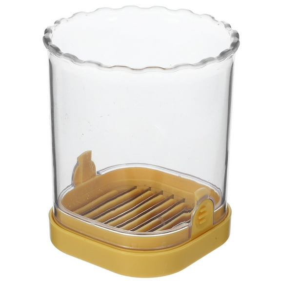 Nicehomfit Multifunctional Yellow Fruit Slicer Stainless Steel Hand Press Kitchen Cutter Tool