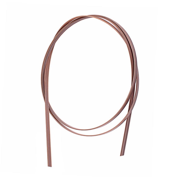 Nicehomfit Plastic Guitar Binding Brown Resin Strip for Guitar Maker and Luthier Use