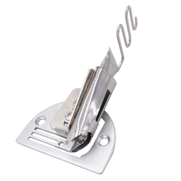 Nicehomfit Plated Silver Sewing Machine Binding Attachment Four Fold Edger with Durable Stainless Steel Material
