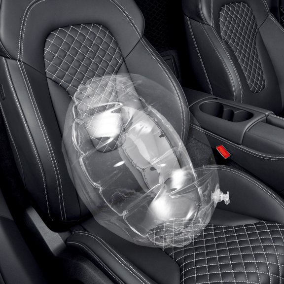Nicehomfit Portable Inflatable Cushion Clear Pillow Insert Lightweight for Sofa Office Car Use