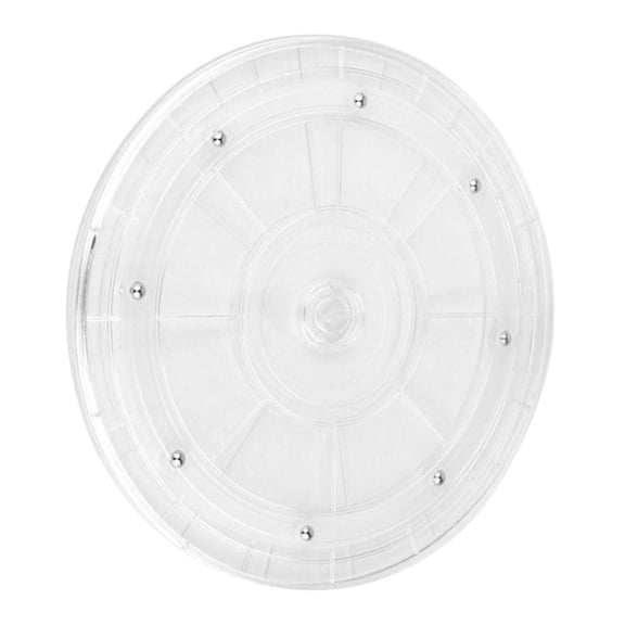 Nicehomfit 360 Degree Rotating Clear Acrylic Turntable for Kitchen and Desktop Use
