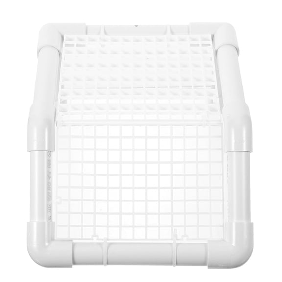 Nicehomfit White ABS Reptile Ramp Floating Dock for Turtle - Turtle Habitat Accessory 1 Piece