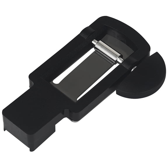 Nicehomfit Black Saxophone Reed Trimming Tool Lightweight and Portable Instrument Accessory