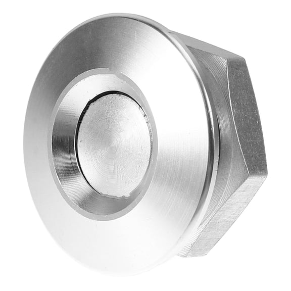 Nicehomfit Silver Aluminum Alloy Quick Release Hood Pin for Car Push Button Latch Accessory