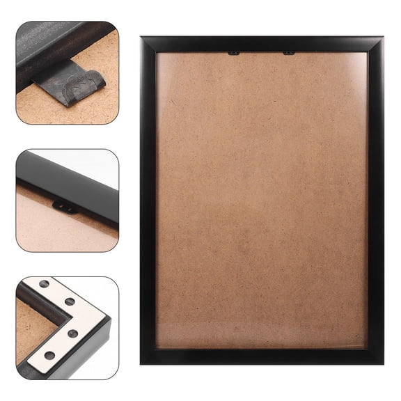 Nicehomfit Simple Style Plastic DIY Display Frame in Black for Decor and Photo Presentation