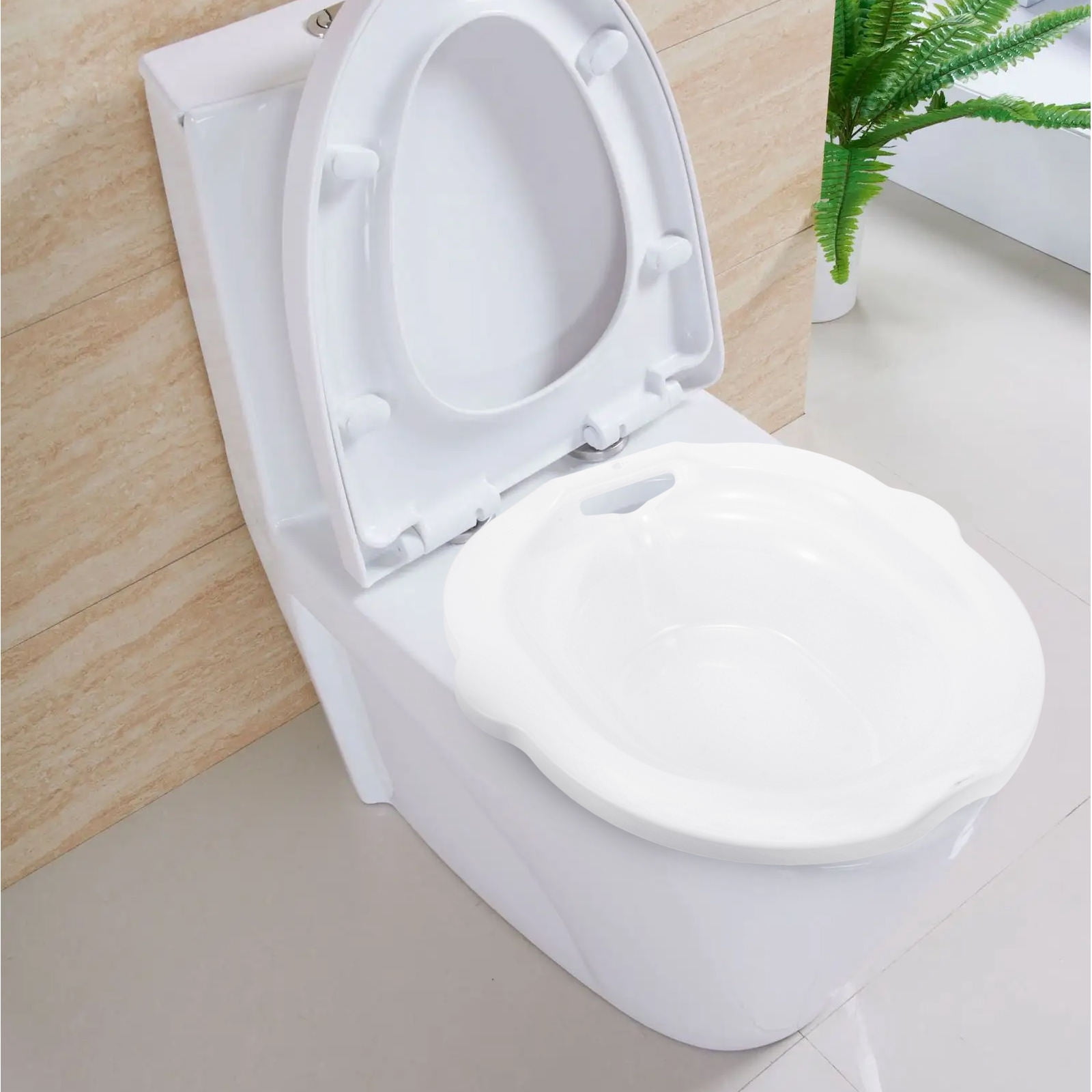 Sitz Basin Nicehomfit Thickened and Sturdy Design Sitz Bath Postpartum White 1Pack ...