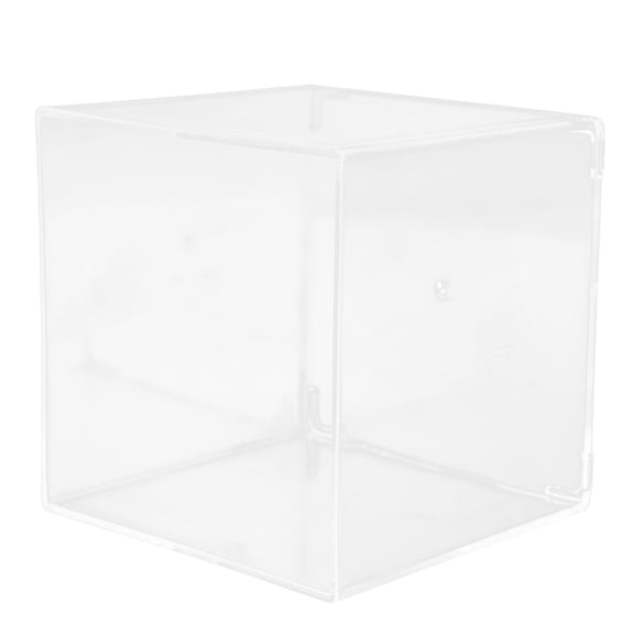 Nicehomfit Clear Acrylic Tea Storage Box with Cover for Home and Coffee Shops
