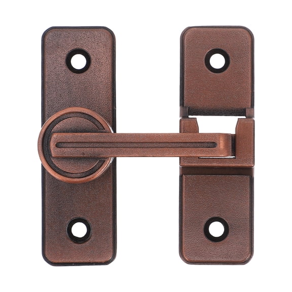 Nicehomfit Stainless Steel Barn Door Latch Dark Red for Home Doors Easy Setup Durable Use
