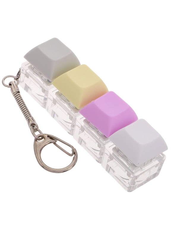 Keyboard Key Ring Keyboard Fidget Multi 1Pcs with Keyboard Key Charm