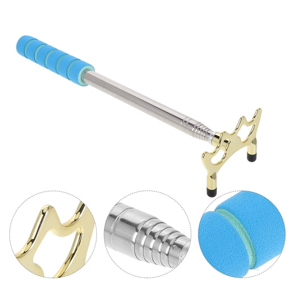 Nicehomfit Telescopic Pool Cue Bridge with Comfortable Non Slip Handle for Daily Billiard Use