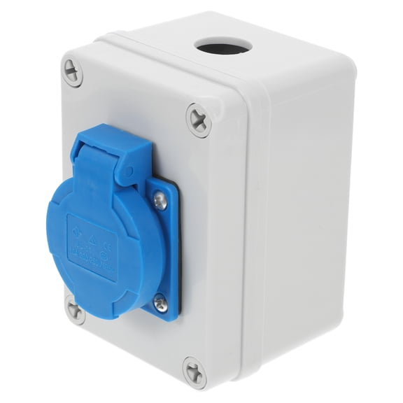 Nicehomfit Versatile Weatherproof Single Gang Electrical Box for Outdoor Use with Robust Plastic Build