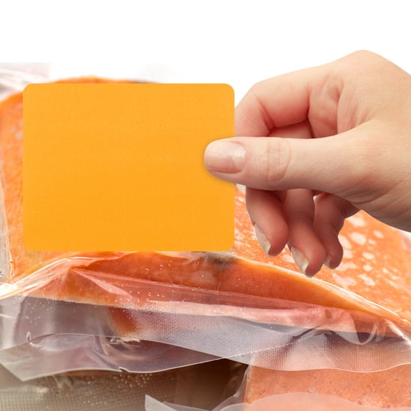 Nicehomfit Weather Resistant Orange Thermal Label Roll for Shipping and Mailing Labels