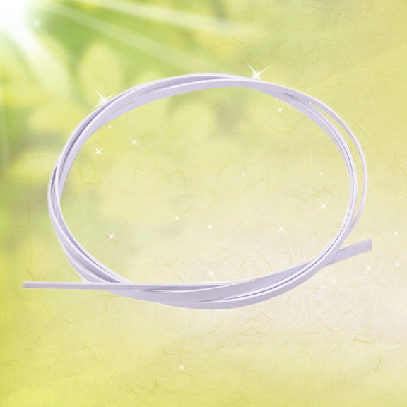 Nicehomfit White Acoustic Guitar Binding Strip for Guitar Accessories and Replacement Parts