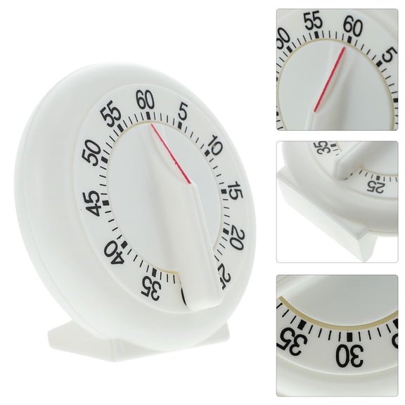 Nicehomfit Manual Countdown Timer Kitchen Round Plastic 1Set