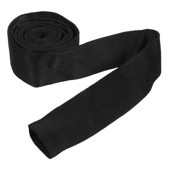 Nicehomfit Winch Cable Sleeve 1Set Prevent Wear and Tear Lightweight Polyester Black