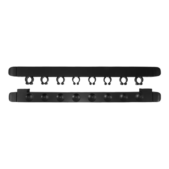 Nicehomfit Wooden Pool Cue Rack with Wall Mount Design for Organizing Billiards Accessories