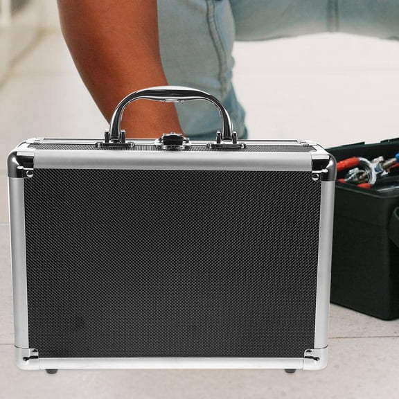 Nicehomfit tool case Toolbox Aluminum Alloy Storage Portable For Craftsman Home Use 1Pcs