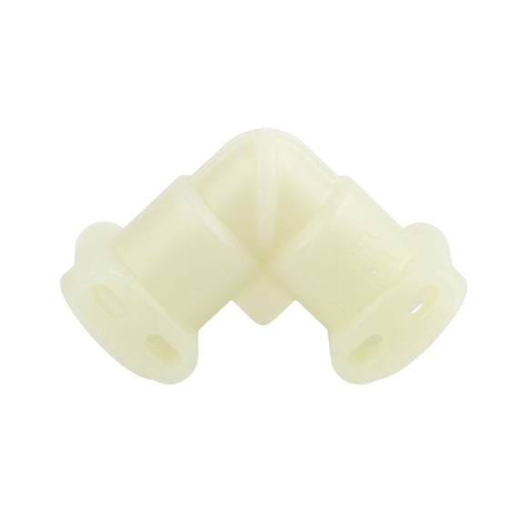 Niceminiwall 30Pcs Coffee Maker Connector L-Shaped Two-Way Steam Fitting With Sealing Rings And Clamps 2.5x2.5cm Coffee Tools Accessories