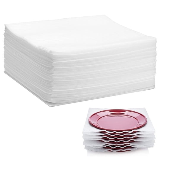Niceminiwall 40 PCS Bubble Wrap Sheets 30x20cm Lightweight Flexible Safe Packaging
